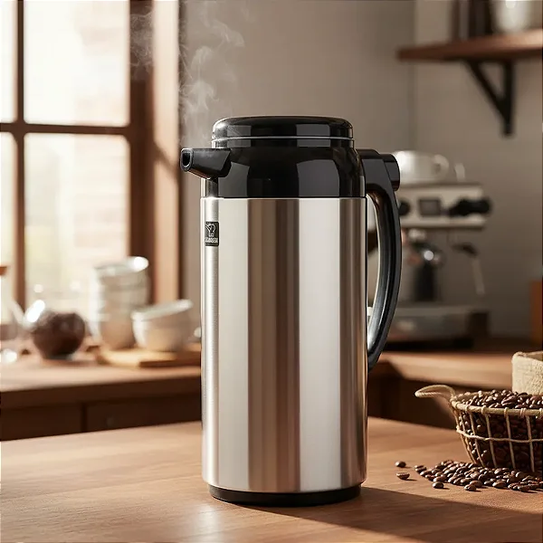 Garrafa Térmica Zojirushi 1 Litro Affb Inox Marca Japonesa - Marca Japonesa Elefante Qualidade Durabilidade