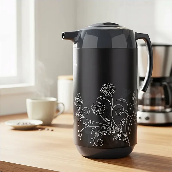 Garrafa Térmica Zojirushi 1 Litro Ahgb Black Japonesa - Marca Japonesa Elefante Qualidade Durabilidade