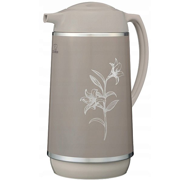 Garrafa Térmica Zojirushi Ahgb 1 L Bege Lily Inox Japão