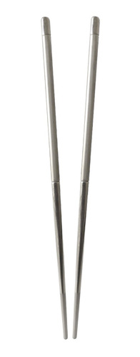 Kit 10 Pares Hashi Restaurante Inox Escovado Detalhado Sushi