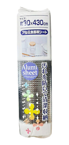 Kit 2 Forro Alumínio Anti-mofo Para Armário Gaveta 4.30x30cm  Limpeza Fácil
