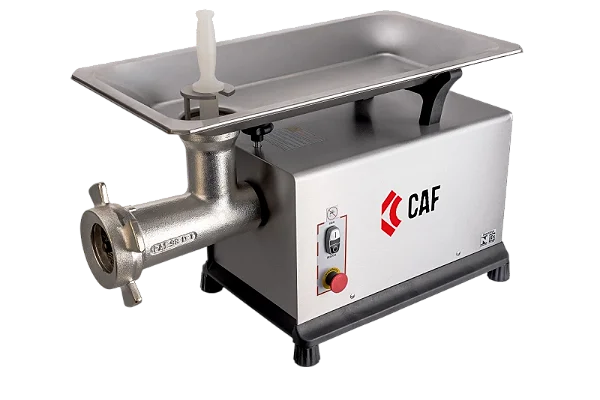 MOEDOR ELETRICO COMERCIAL PARA CARNES CAF 98 D/S-TI TR 220V - 60 HZ 3 CV -