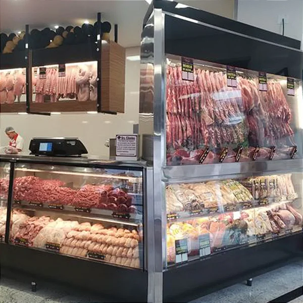 Balcão Paris 2 – Expositor tipo vitrine alto – Refrigerador e Congelador – BAECOP2