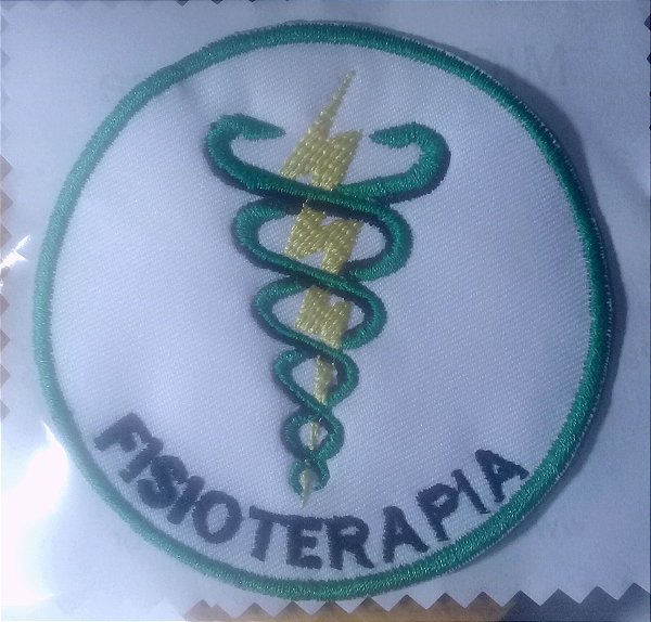 Patch bordado Símbolo Fisioterapia