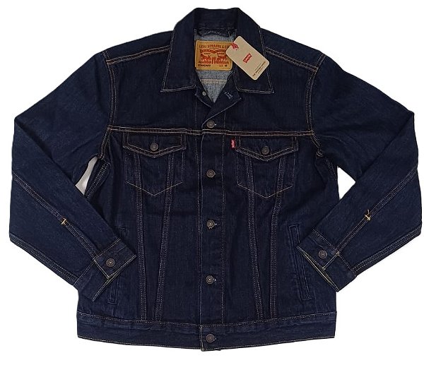 Jaqueta Masculina Jeans Levis 100% Algodão - Ref. 72334-0134 - Azul