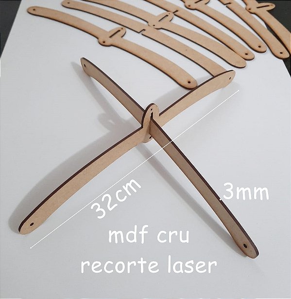 Suporte para móbiles mdf cru 3mm