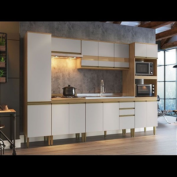 Cozinha Modulada Casablanca 6 Peças