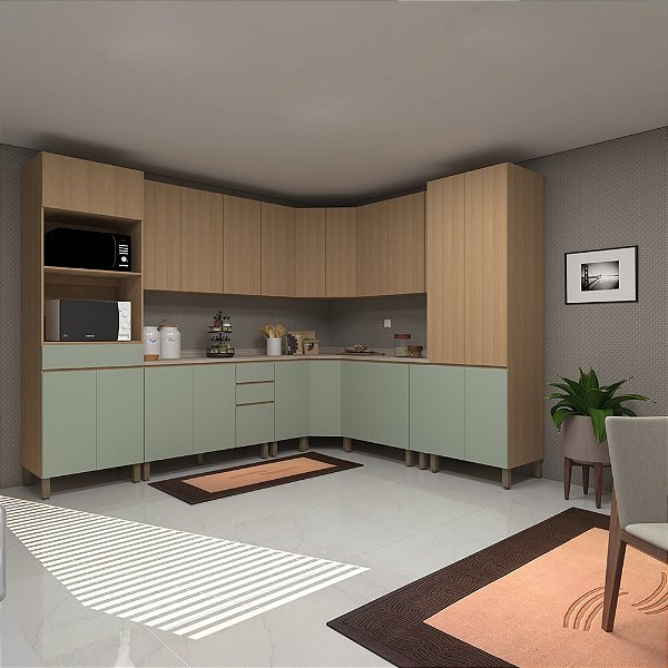 Cozinha Modulada Slim 12 Peças