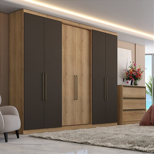 Guarda Roupa Passione Ultra 6 Portas