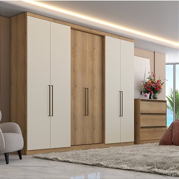 Guarda Roupa Passione Ultra 6 Portas