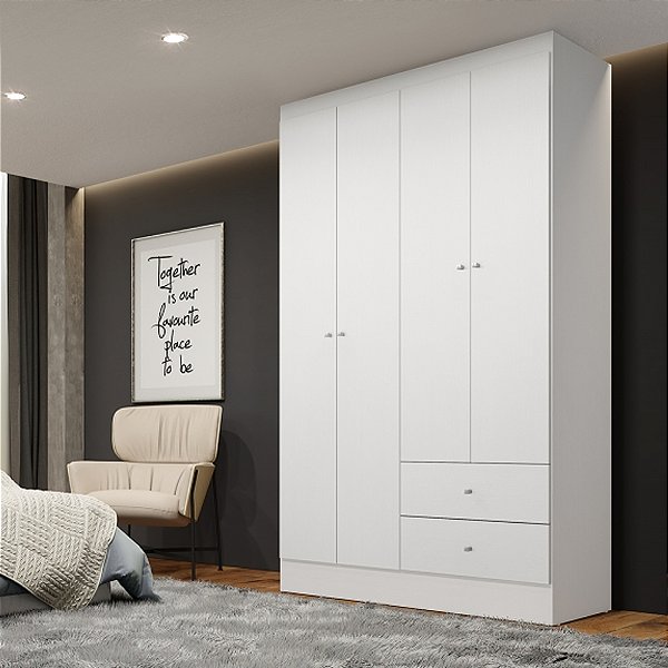 Guarda Roupa Astro 4 Portas