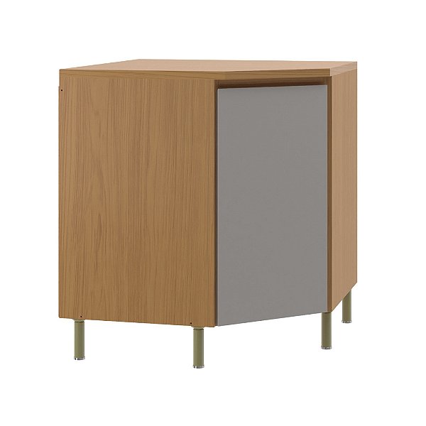 Balcão Canto Obliquo Florença 100% MDF