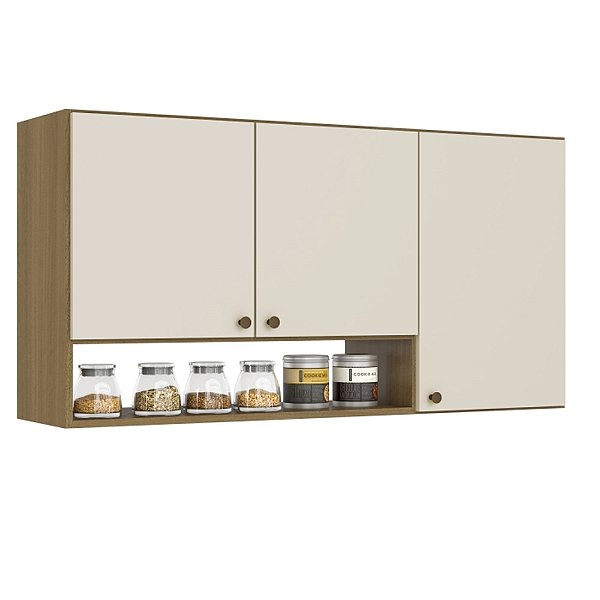 Aéreo Magnólia 120cm Naturale com Off White