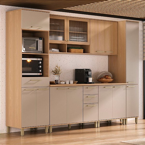 Cozinha Modulada Duna 6 peças 100% MDF