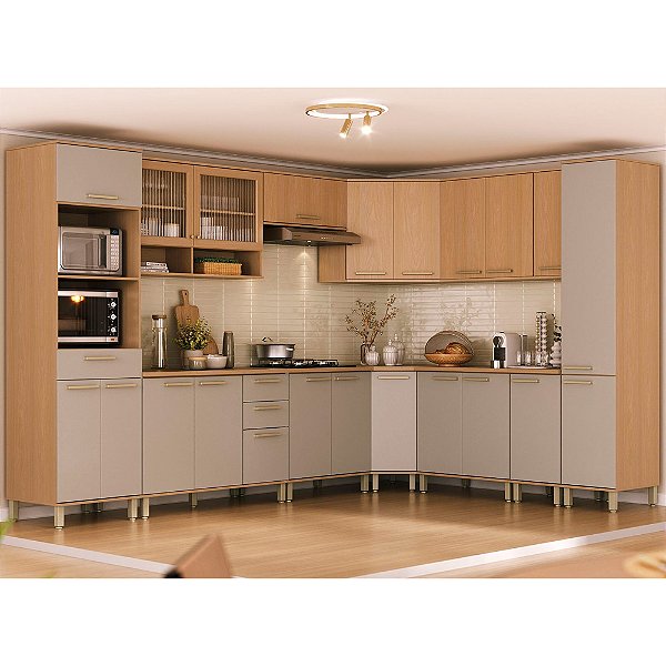 Cozinha Modulada Duna 12 peças 100% MDF