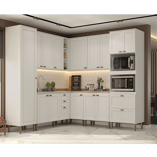 Cozinha Modulada Classy 8 Peças 100% MDF