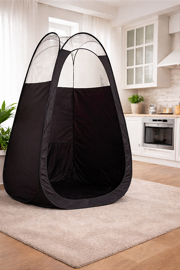 TENDA PRETA PROFISSIONAL PARA BRONZEAMENTO A JATO  TOP TAN