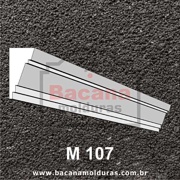 Moldura de Isopor  30x15 M107