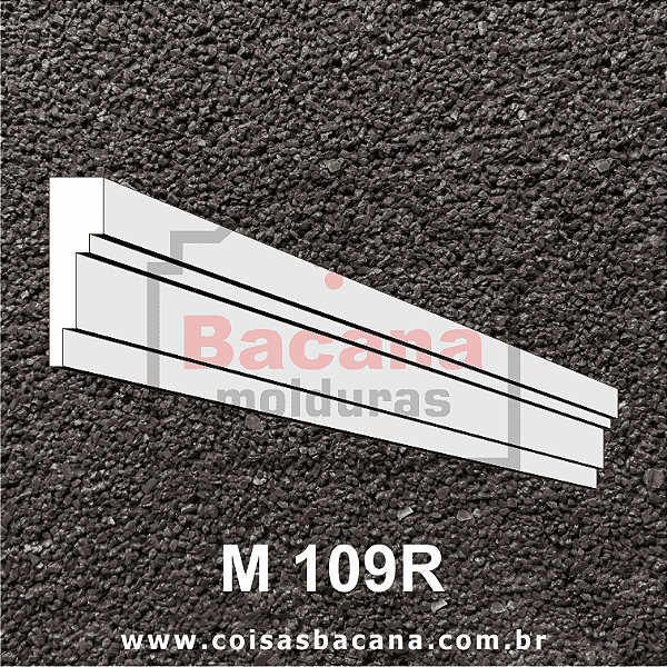 Moldura de Isopor  35x10 M109R