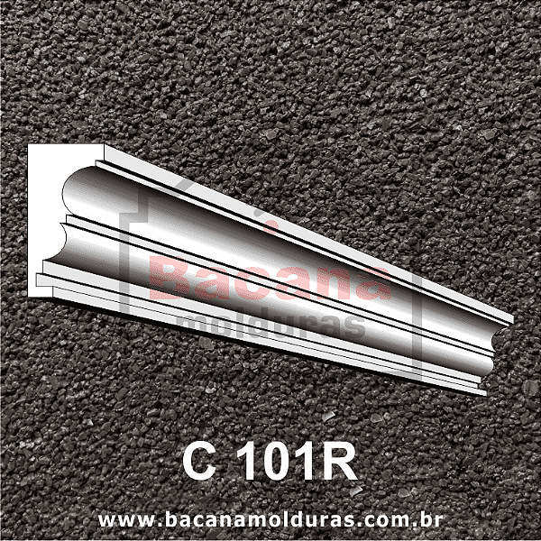 Molduras de Isopor para Capitel 30x15 C101R
