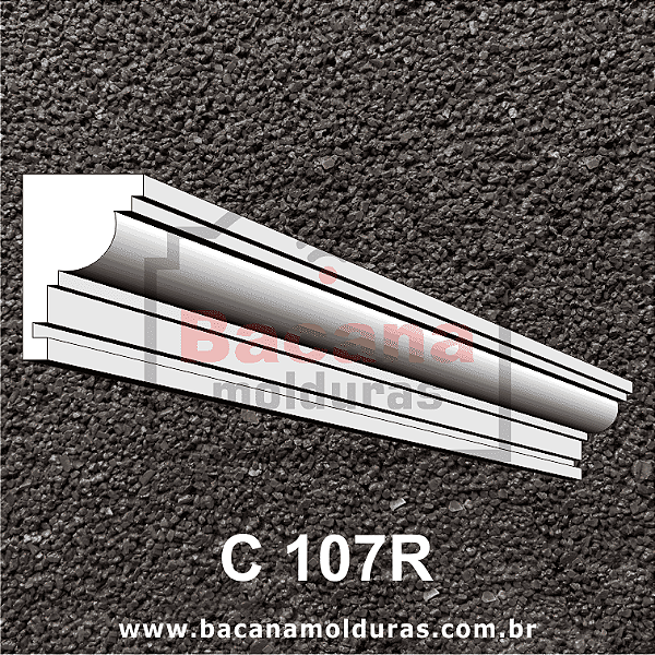 Molduras de Isopor para Capitel 20x13 C107R