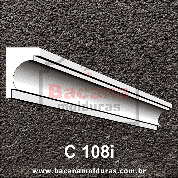 Molduras de Isopor para Capitel 20x13 C108i