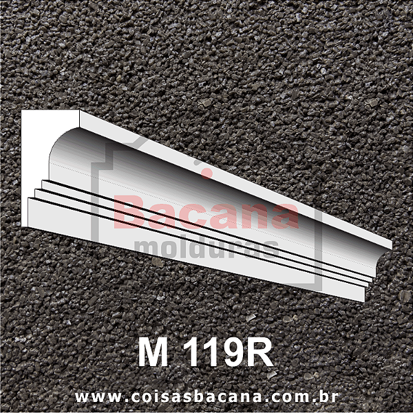 Moldura de Isopor  30x15 M119R