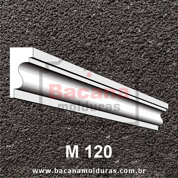Moldura de Isopor 40x18,50 M120