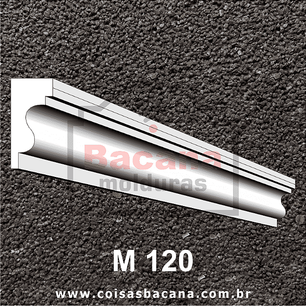 Moldura de Isopor 40x18,50 M120