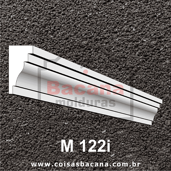 Moldura de Isopor  60x30 M122i