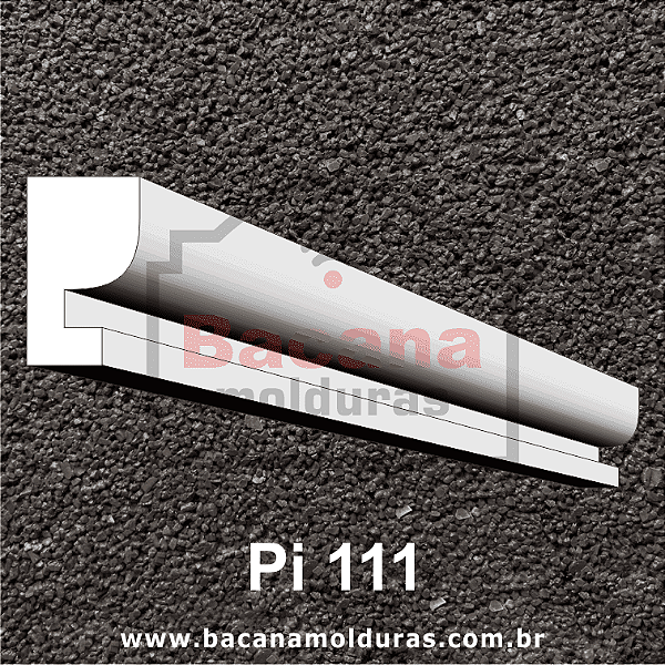 Molduras de Isopor para Pilar 10x6 Pi111
