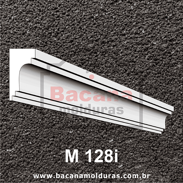 Moldura de Isopor 40x20 M128i