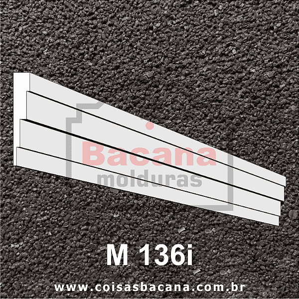 Moldura de Isopor  45x8 M136i
