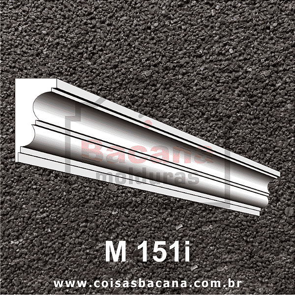 Moldura de Isopor  40x20 M151i