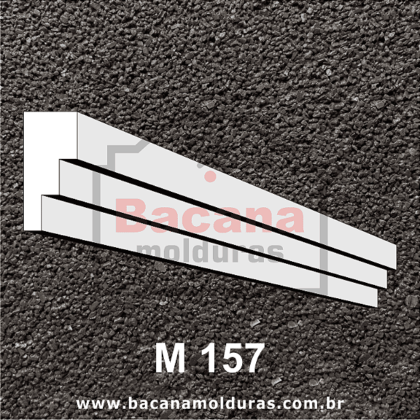 Moldura de Isopor  20x9 M157