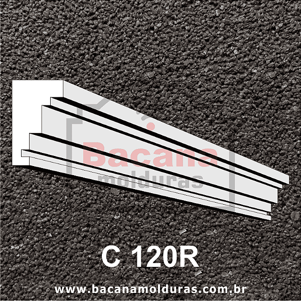 Molduras de Isopor para Capitel 20x12 C120R