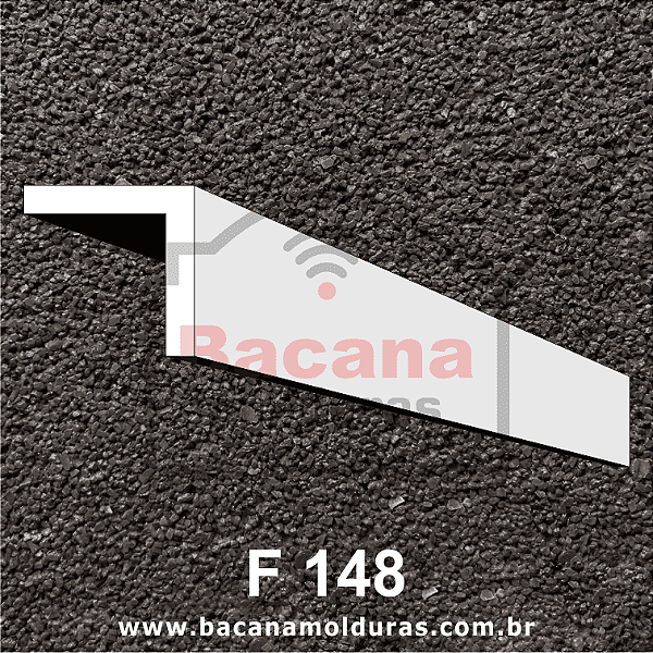 Filete Liso L cantoneira 1cm/esp. 6x6 F148