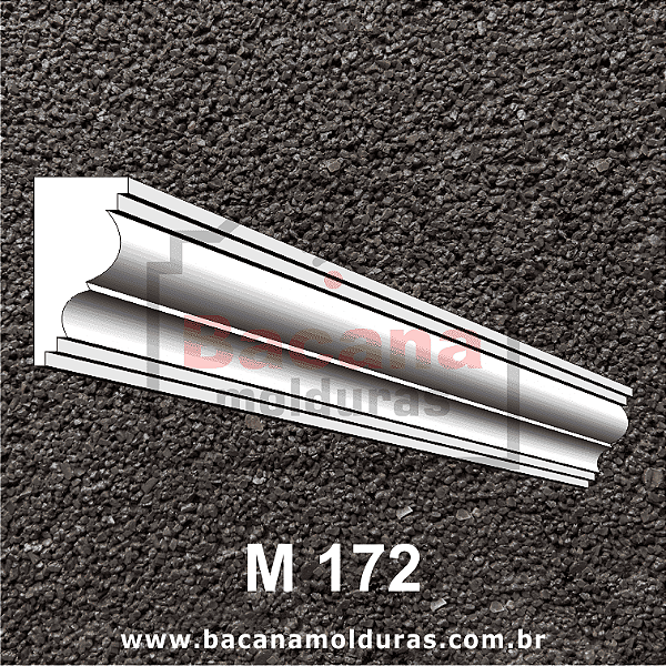 Moldura de Isopor  30x15 M172