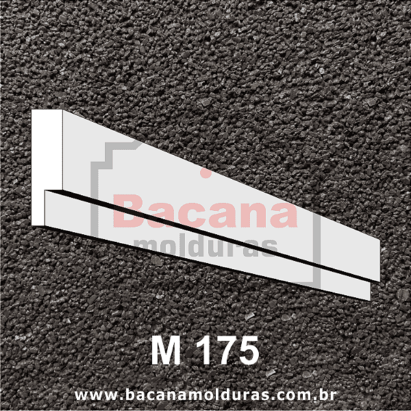 Moldura de Isopor  26x7 M175
