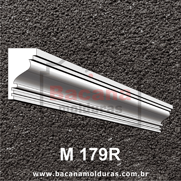 Moldura de Isopor  27x15 M179R