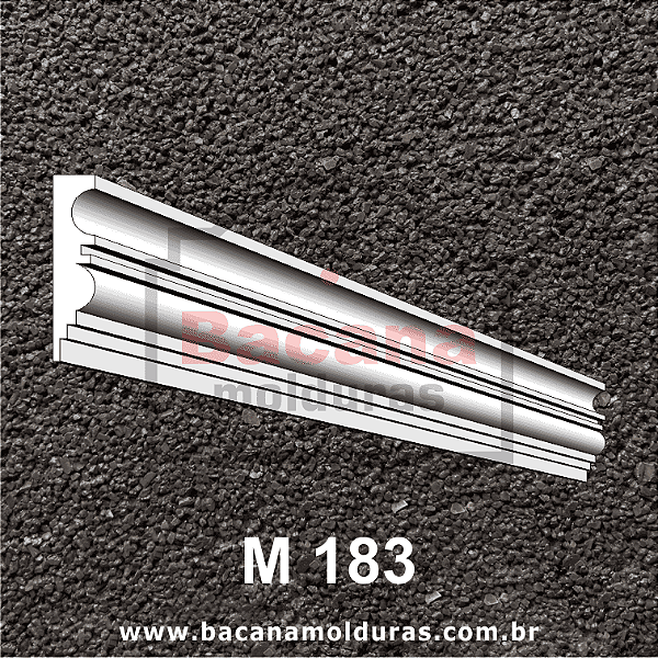 Moldura de Isopor  40x10 M183