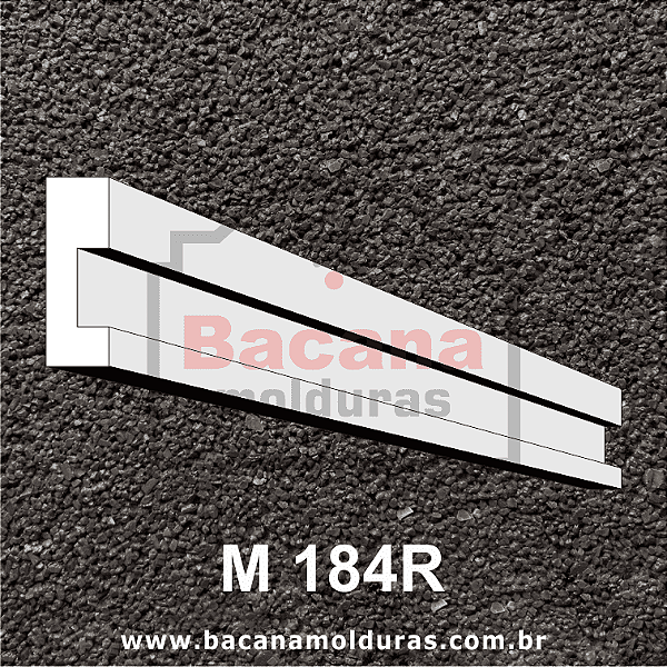 Moldura de Isopor  24x08 M184R
