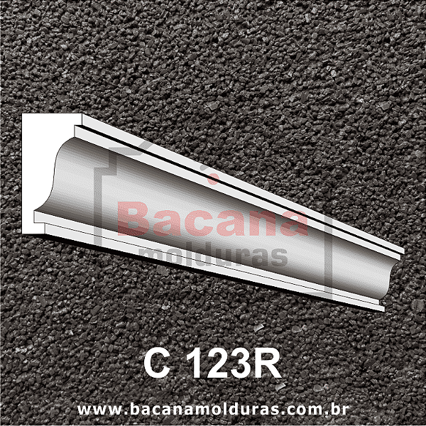 Molduras de Isopor para Capitel 20x10 C123R