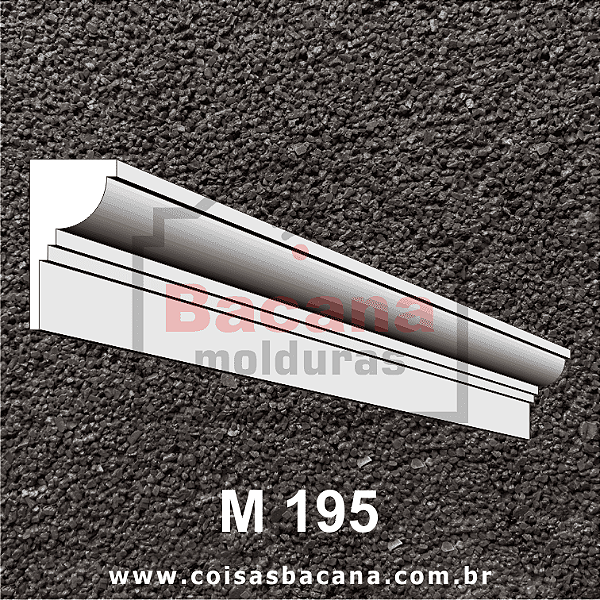 Moldura de Isopor 100x51 M195