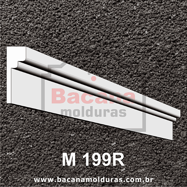 Moldura de Isopor 50x17 M199R