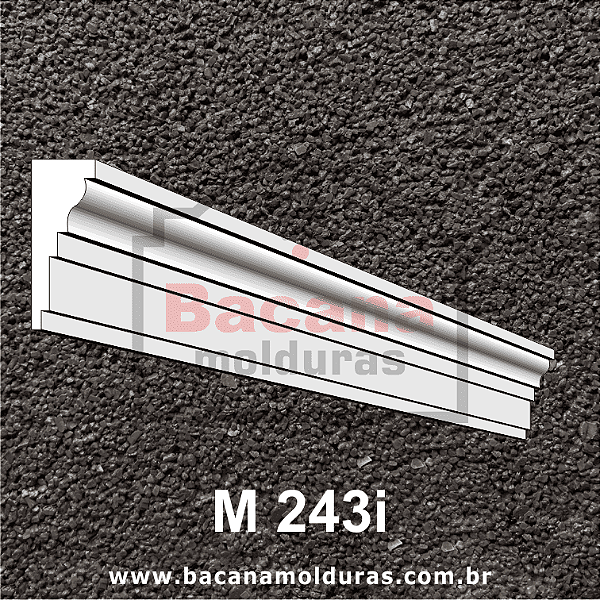 Moldura de Isopor 40x15 M243i