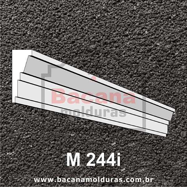Moldura de Isopor 40x15 M244i