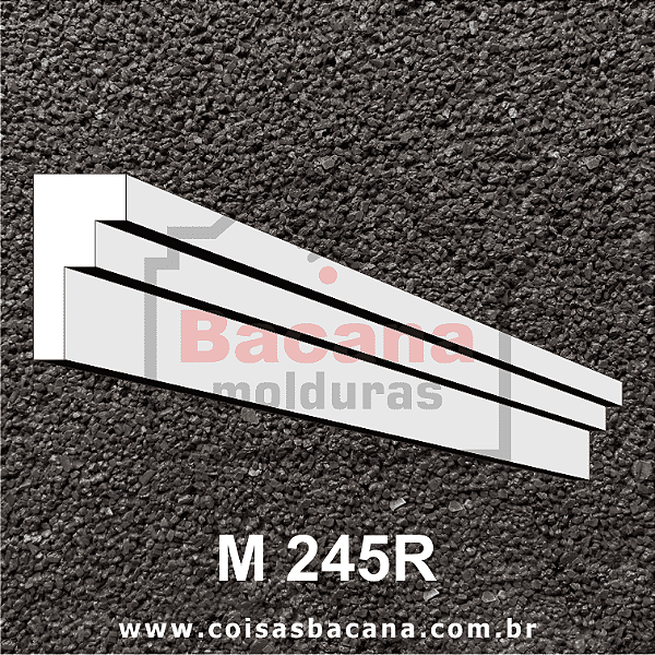 Moldura de Isopor 40x20 M245R