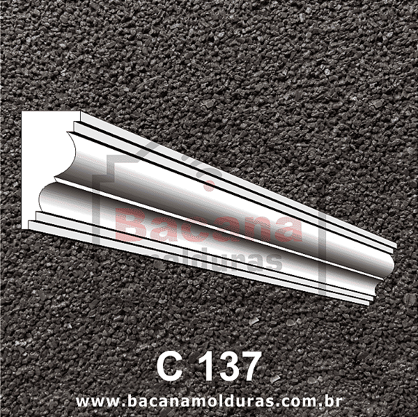 Molduras de Isopor para Capitel 20x10 C137