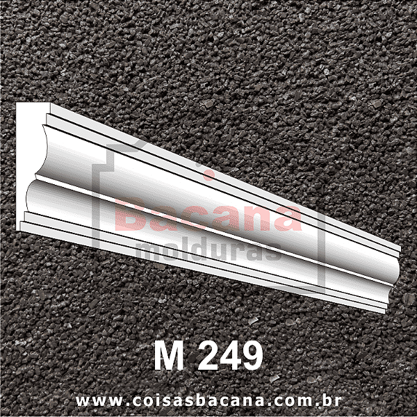 Moldura de Isopor 64x17 M249